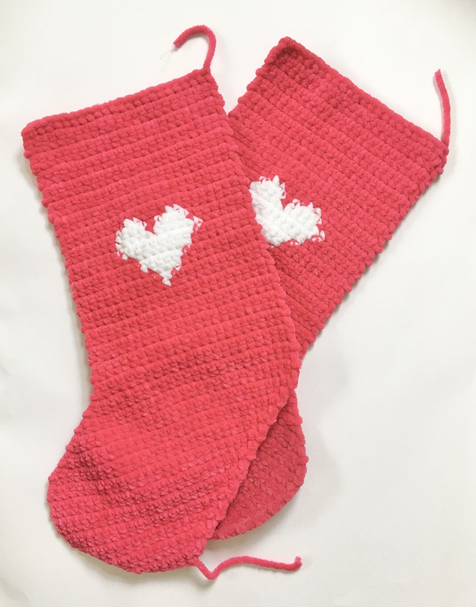 Blog-Inhaltsbild für 'Kostenlose Häkelanleitung Festtagssocke'